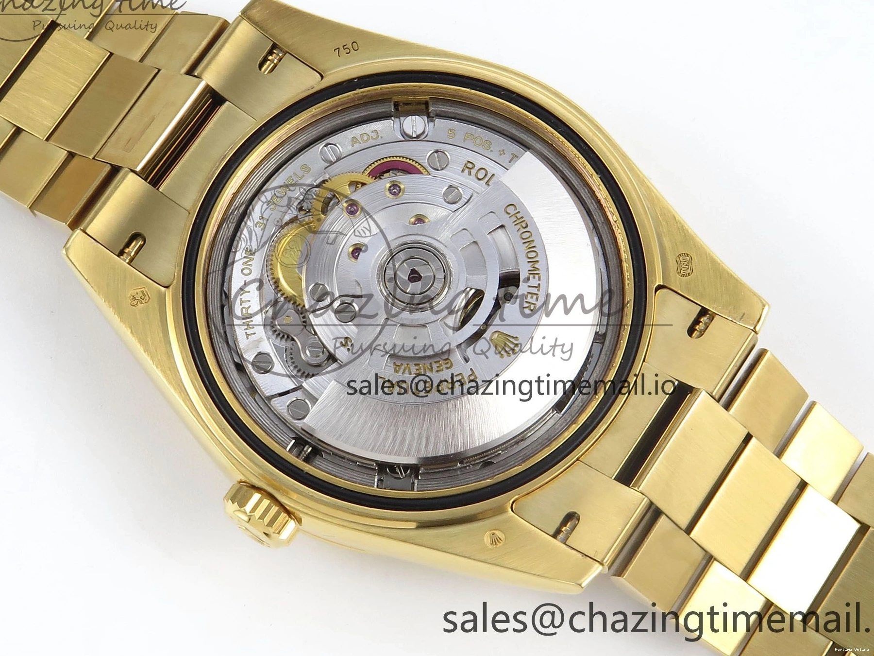 0504 QuickDry Day Date 40 YG 228238 KF 1:1 Best Edition YG Roman Dial on President Bracelet VR3255 (Gain Weight) 839